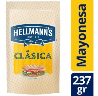 MAYONESA HELLMANS 237  cm3 sachet